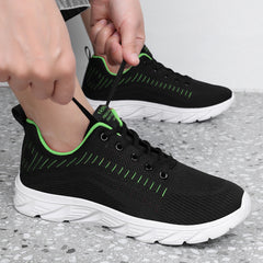 Men's Lace up Sneakers Lightweight Athletic Shoes