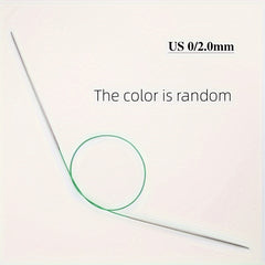 Circular Knitting Needle Set 16 Inches Stainless Steel Sweater Loop Stick