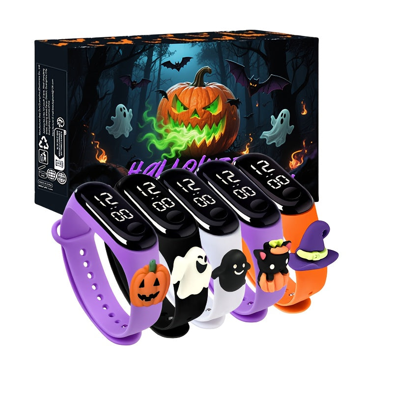 Halloween LED Touch Screen Watch Set