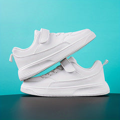 Unisex Hoop & Loop Skateboard Shoes for Boys & Girls