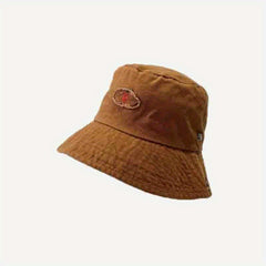 Sunshade Bucket Hat With Letter Embroidery for Men Women