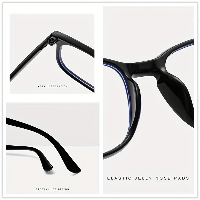 2pcs Light Blocking Glasses Anti Eyestrain & UV Glare Eyewear