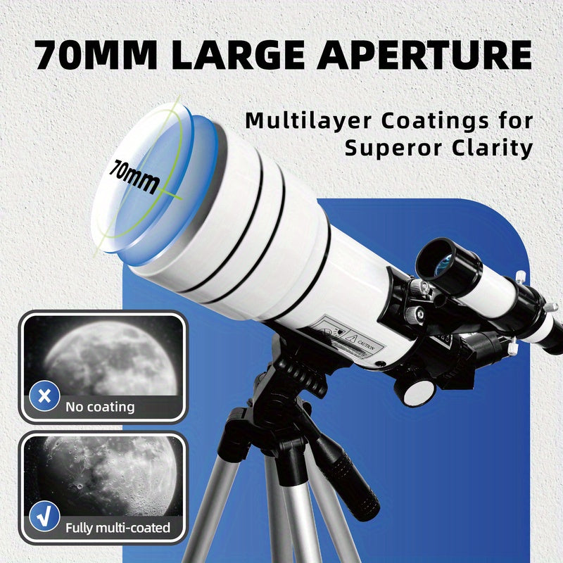 Afterwave 70mm Monocular Telescope 15-150X Magnification