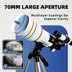 Afterwave 70mm Monocular Telescope 15-150X Magnification