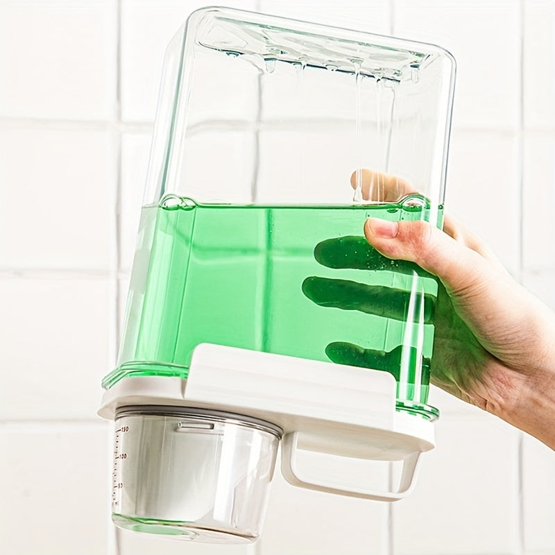 Airtight Laundry Detergent Container with Measuring Cup
