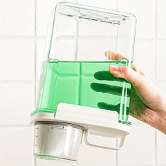 Airtight Laundry Detergent Container with Measuring Cup