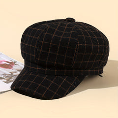 Men's Retro Newsboy Hat, Versatile Style