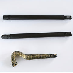 Vintage King Cane Walking Stick Cosplay Prop Halloween Costume