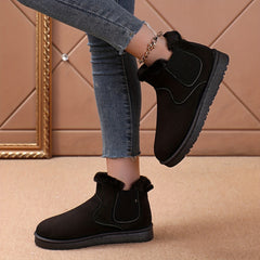 Women's Non-Slip Snow Shoes Winter Platform Shoes
