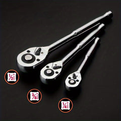 32 cm Quick Ratchet Wrench Set with Extension Lever