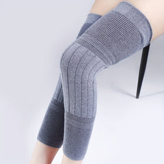 1pair Knee Pad Female Joint Sheath Plus Cashmere Anti-cold Leg P