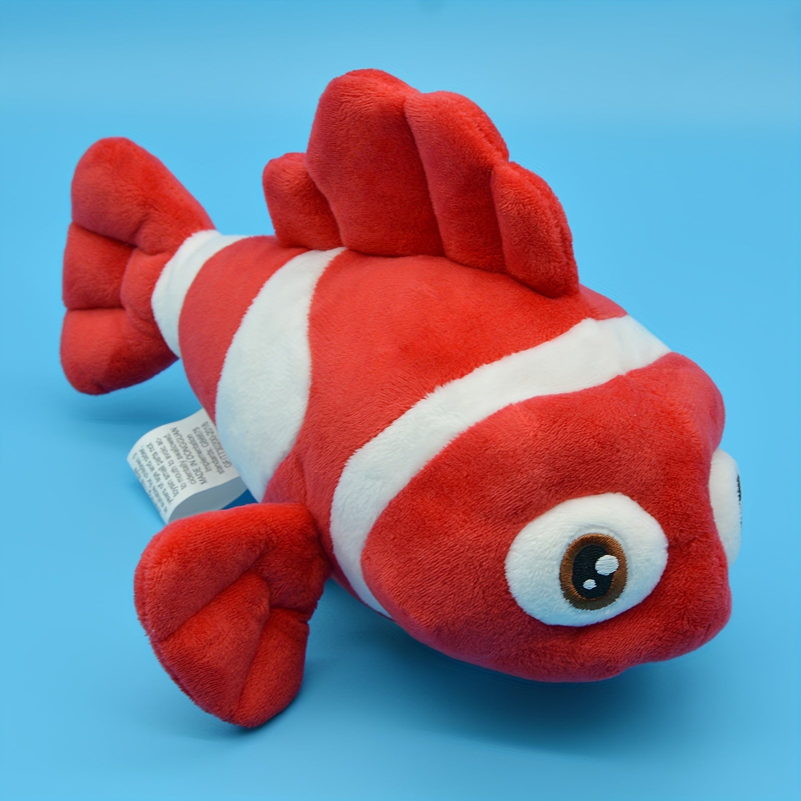 Ocean Series Plush Toy Clown Fish 4 inch 8 inch Fine Velvet Small Pendant