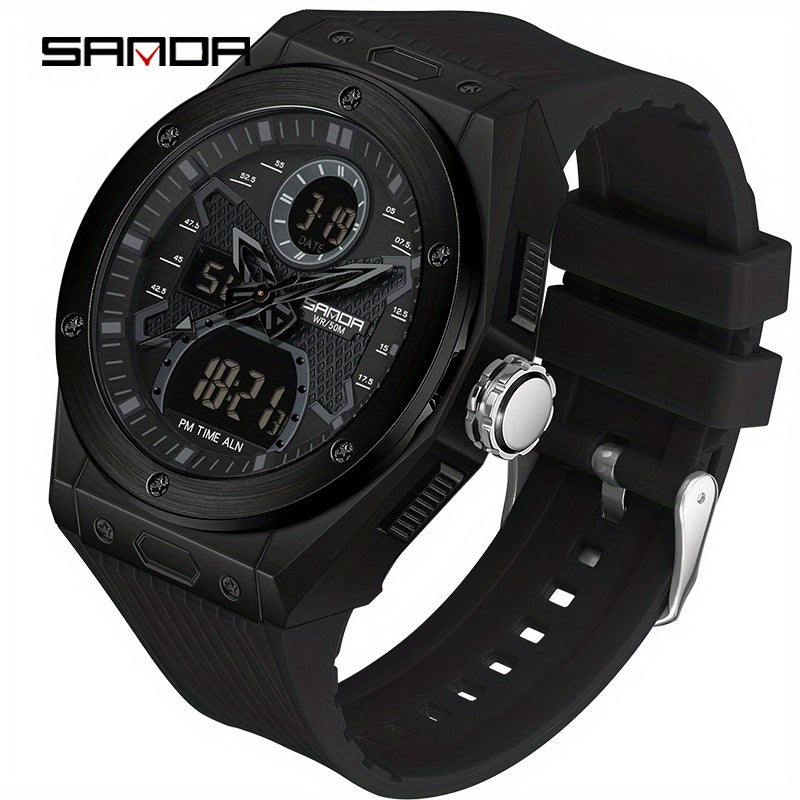 Sanda Boys' Outdoor Multifunctional Watch