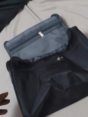 Waterproof Cosmetic Bag Travel Organizer for Toiletries Mill Sand Oxford Case