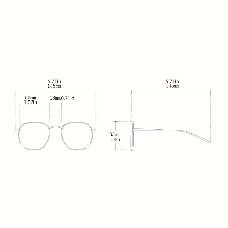 Men's Retro Square Sunglasses Hip Hop High Glasses