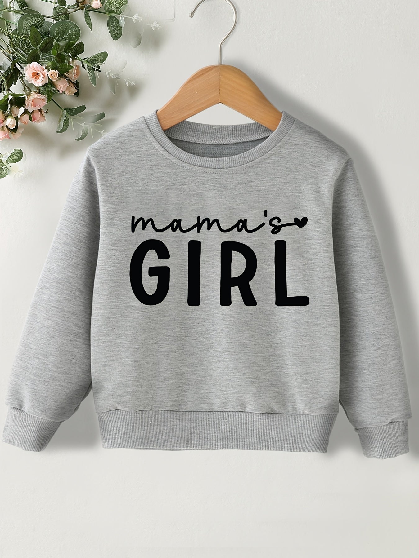 Toddler Girls MAMA'S GIRL Sweatshirt Baby Kids Clothes