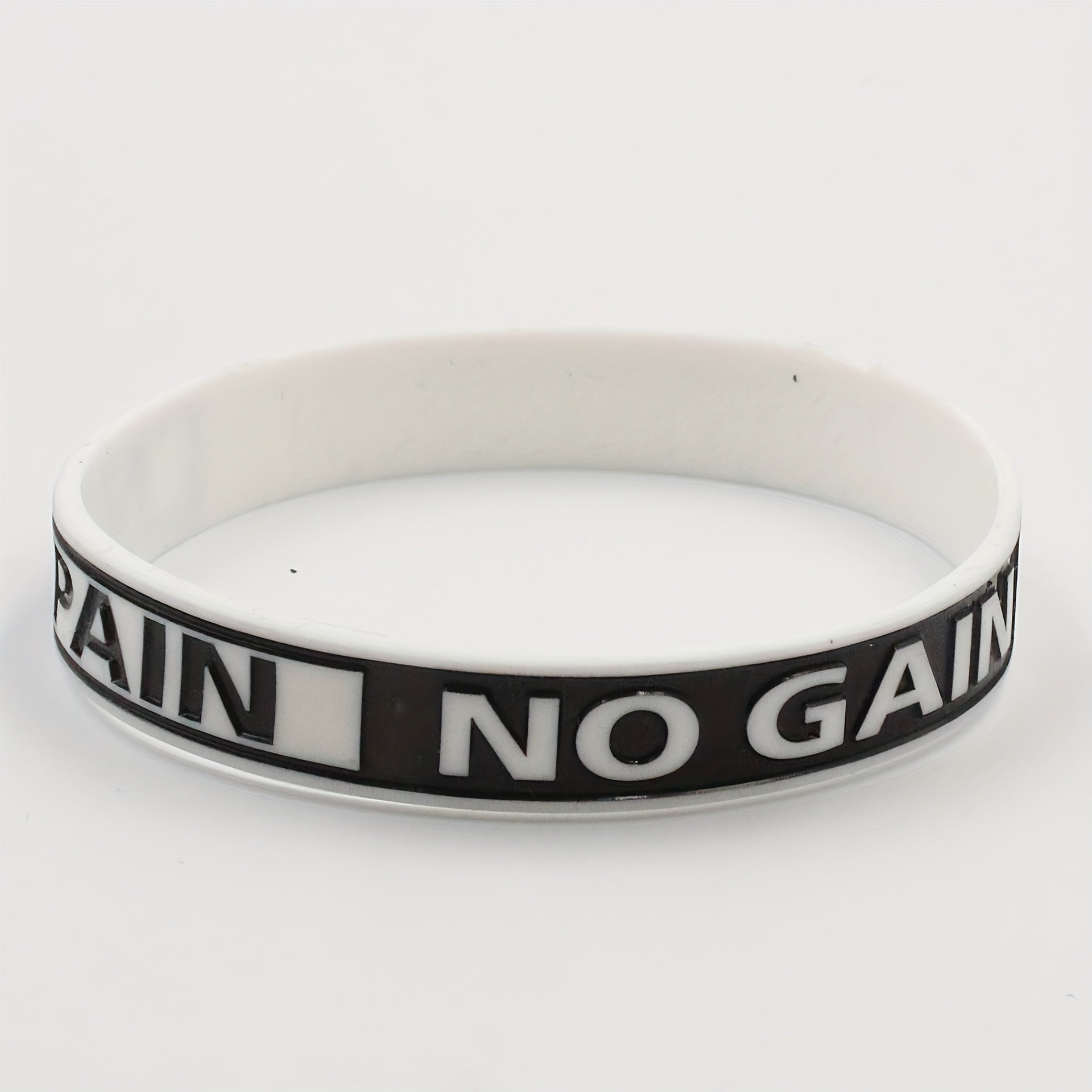Set of 2 Motivational Silicone Bracelets - Positive Sayings