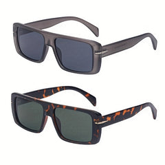 Vintage Square Sunglasses UV Protection Small Frame