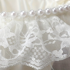 Wedding Flower Basket Beaded Petals Basket Satin Bridal Basket With Handle