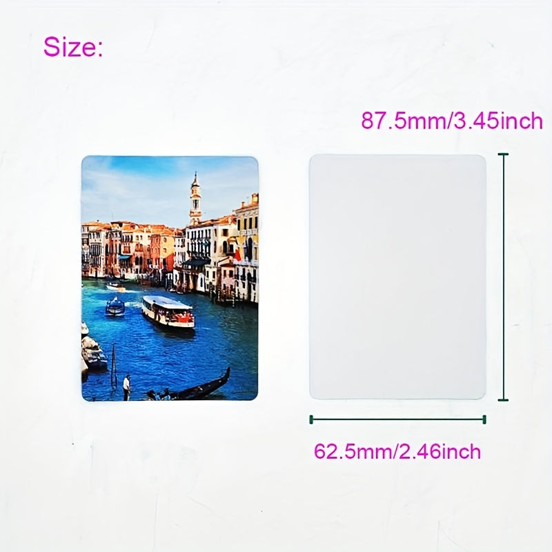 Sublimation Blank Paper Playing Cards Heat Transfer Printing DIY