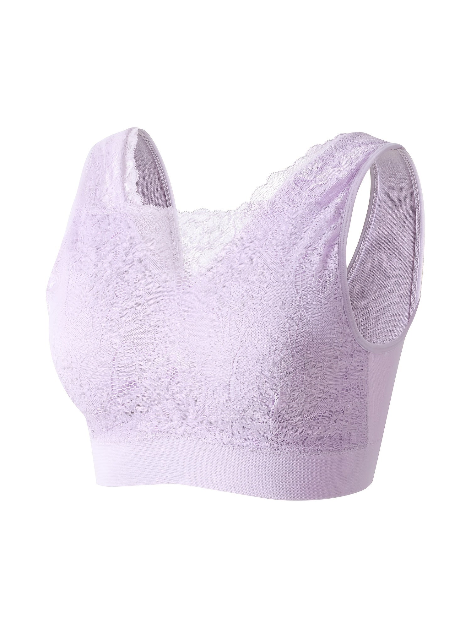 Wireless Lace Bralette: Comfortable & Stylish Tank Bra