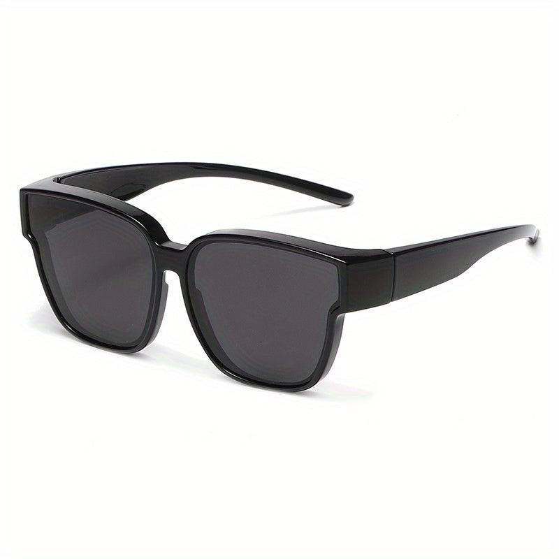 Polarized Wrap Around Fit Over Sunglasses for Men Women UV400