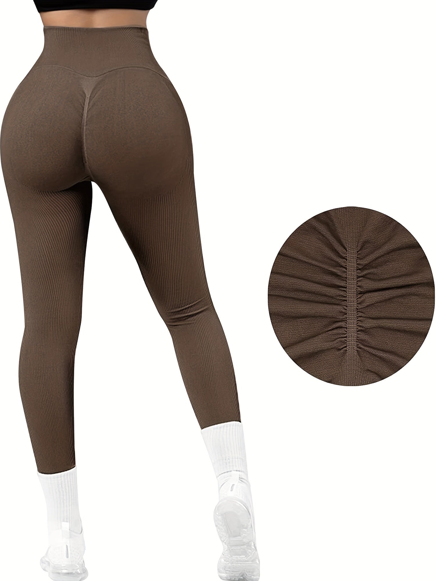 Seamless Leggings Women Butt Lifting Tummy Control Yoga Pants