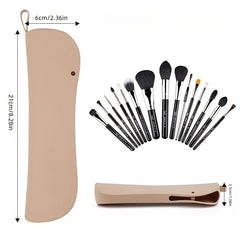 Travel Silicone Makeup Brush Holder Portable Cosmetic Organizer