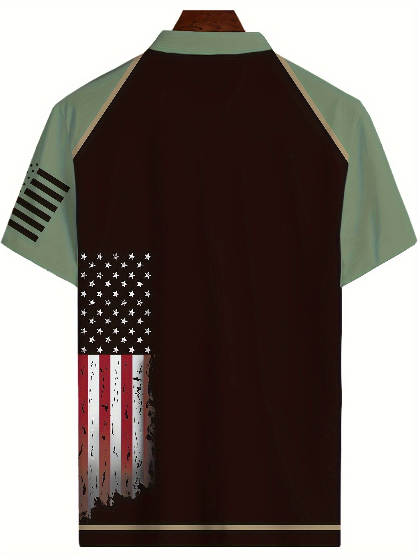 Men's Vintage Style Lapel Short Sleeve Shirt