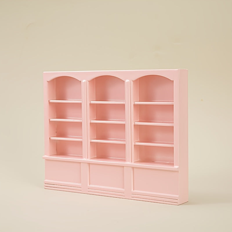 Dollhouse Triple Cabinet Book Shelf Halloween Chrismas Gift