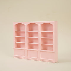 Dollhouse Triple Cabinet Book Shelf Halloween Chrismas Gift