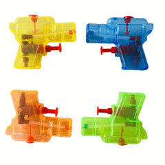 6pcs Mini Plastic Water Gun Toy Set for Outdoor Pool Party Game