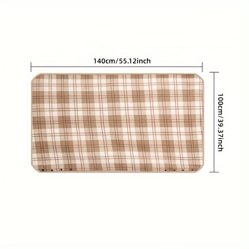 Multifunctional Shawl Blanket, Plaid Pattern Polar Fleece Wearable Blanket