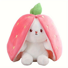 Fruit Bunny Plush Toy Carrot Strawberry Rabbits Christmas