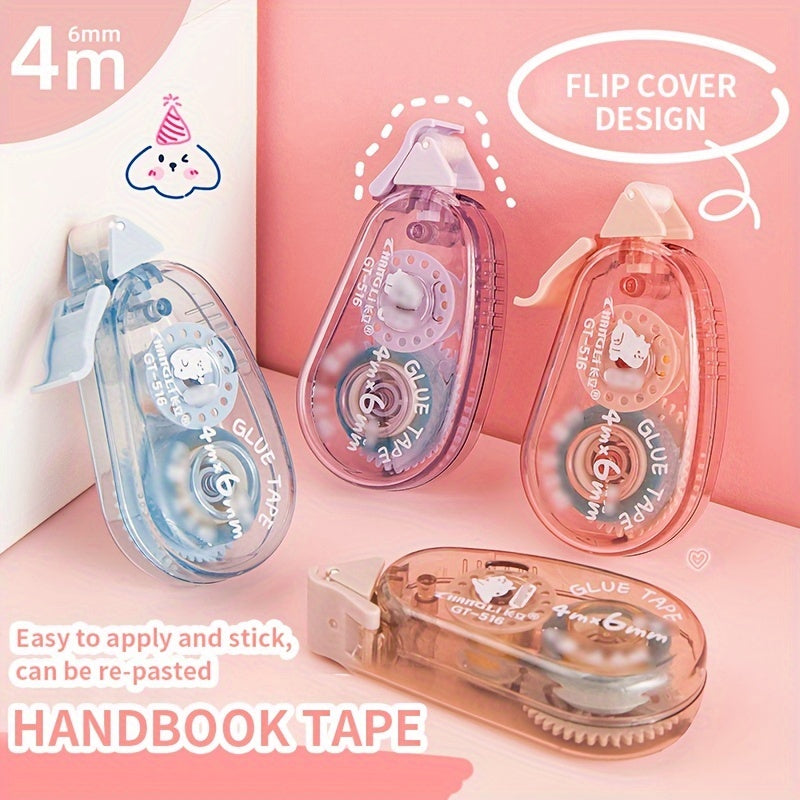 Dotted Adhesive Transparent Journal Tape