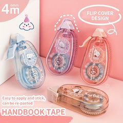 Dotted Adhesive Transparent Journal Tape