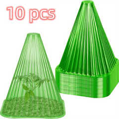 10pcs Reusable Plant Bell Jars Protect Plants Birds Frost Snails