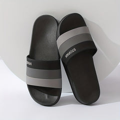Men's Lightweight Non Slip Open Toe Quick Drying Slides