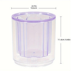 Rotating Clear Pen Storage Organizer