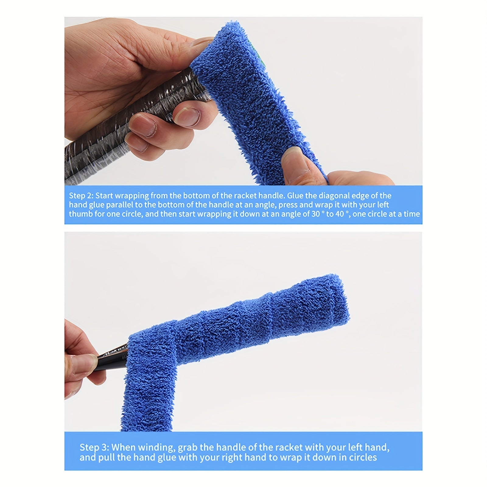 Microfiber Towel Grip for Badminton Tennis Racket