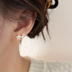 Girls Teen Star Stud Earrings Jewelry Gift Party Holiday