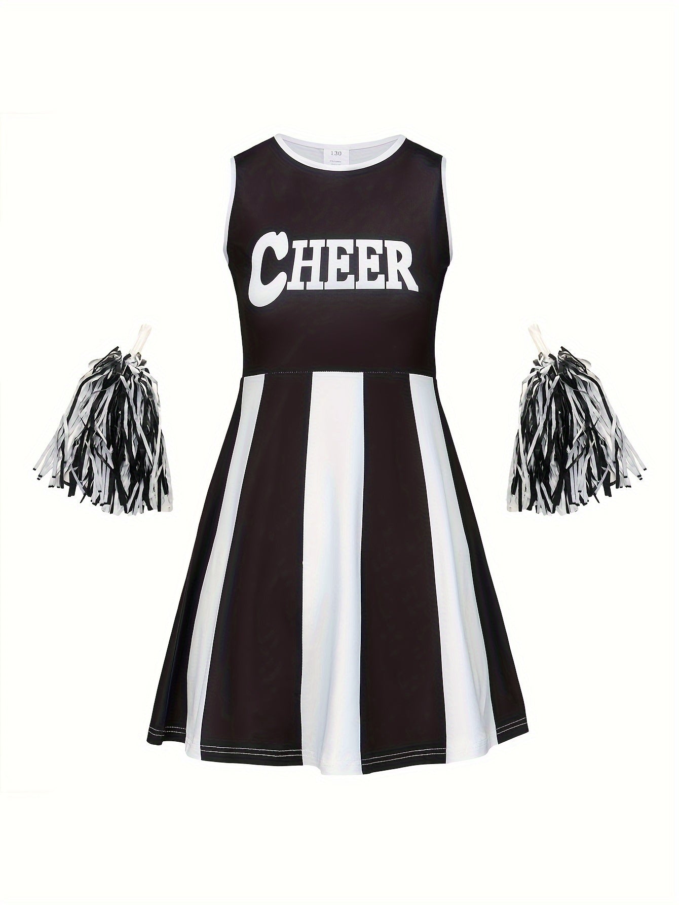 Girls Cheerleading Suit For Sports Performance Gift Party Spirit Week