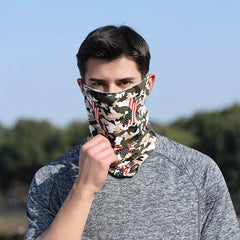Men's Ice Silk Sunscreen Sleeve for Summer Driving