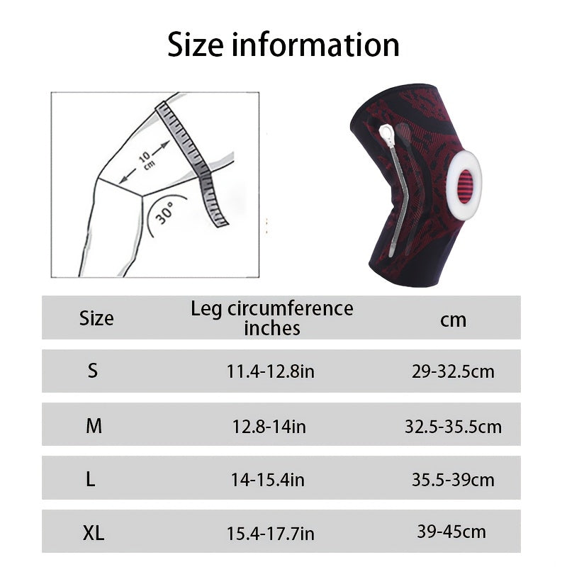 Sports Knee Pad Size Up for Better Support