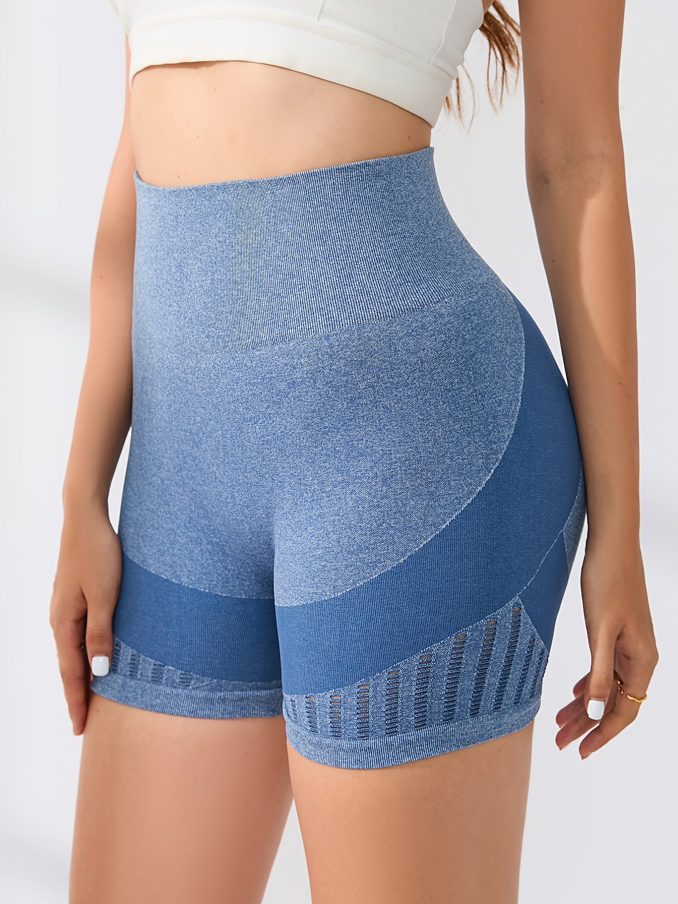 High-Waist Yoga Sports Shorts for Women