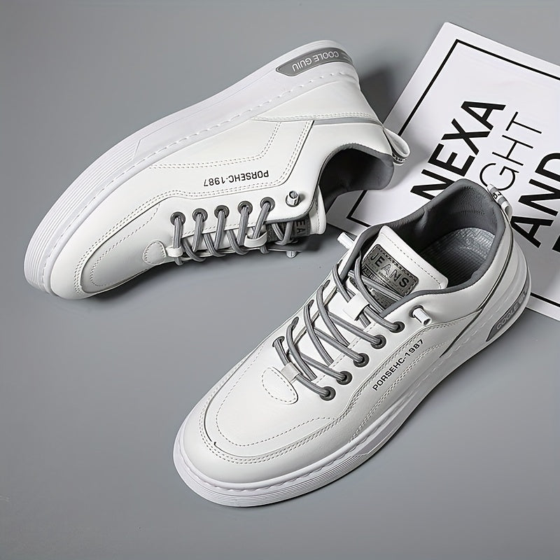 Men's Breathable Lace Up Skate Shoes Casual Sneakers