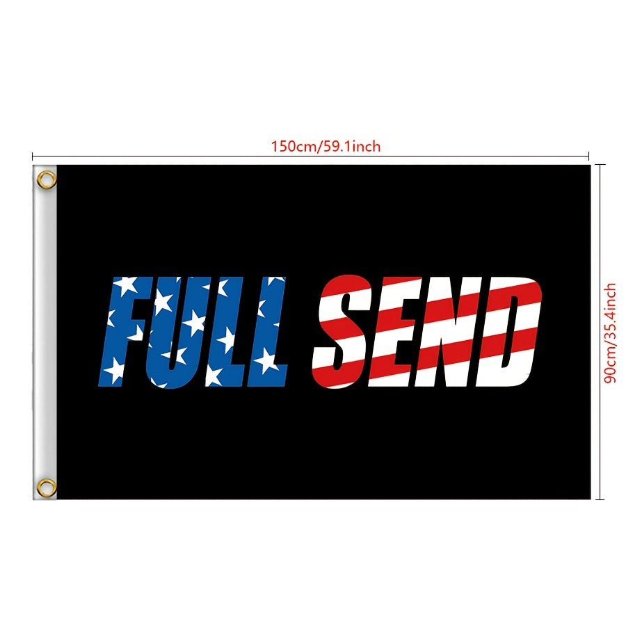 Full Send Flag for Home College Dorms & Bedrooms