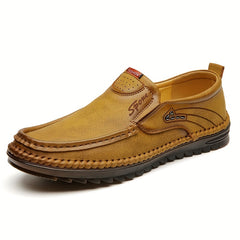 Men's Leather Loafer Casual Slip On Shoes for Spring/Autumn