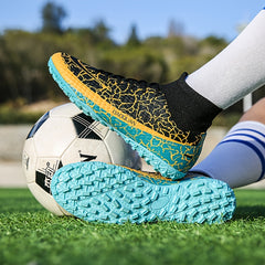 Men's Turf Football Boots Anti skid Breathable TF Soccer Cleats