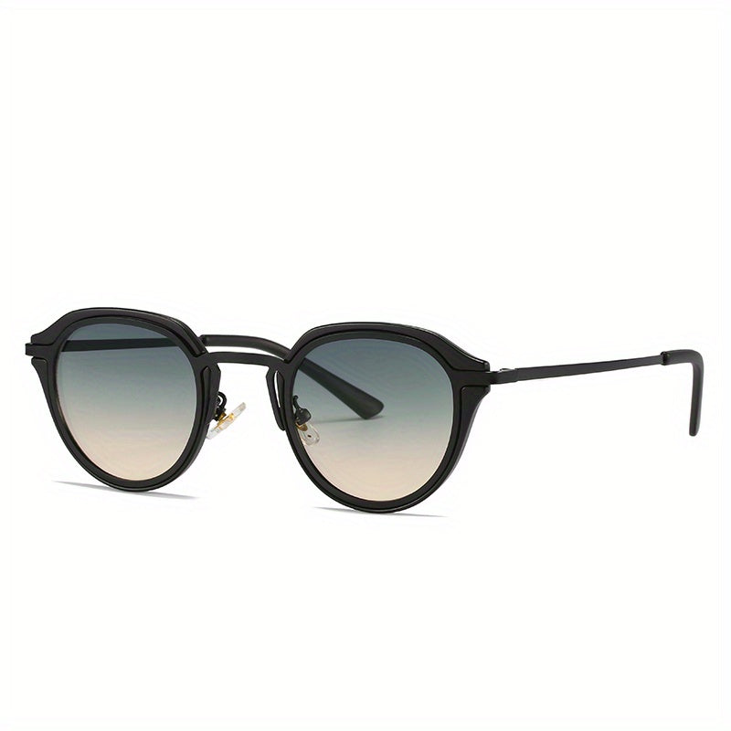 Metal Round Frame Sunglasses UV400